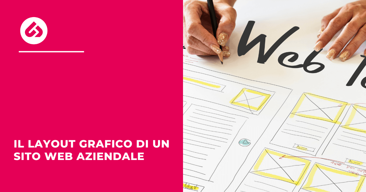 Il Layout grafico di un sito web aziendale