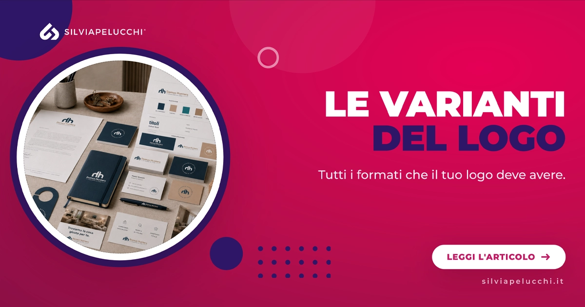 Le varianti del logo: layout, colore e formati