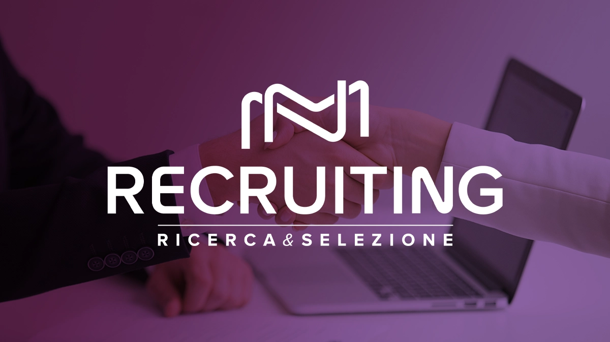 Logo monogramma NM Recruiting – identità visiva elegante e professionale per azienda HR