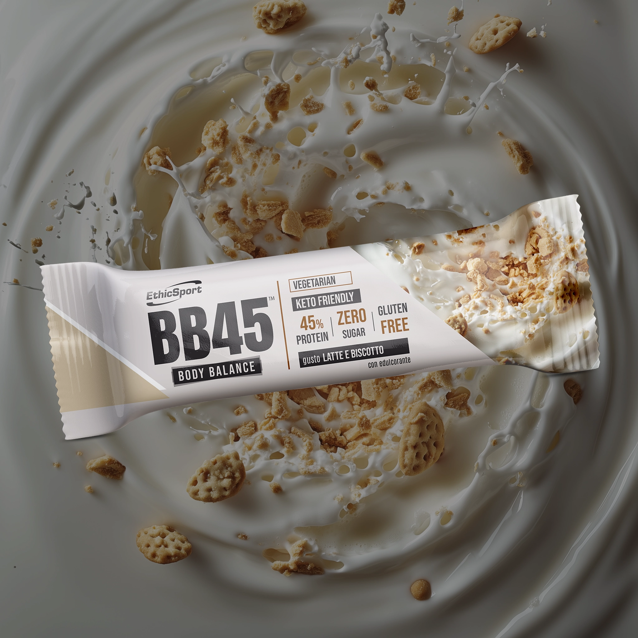 Packaging design per barretta proteica