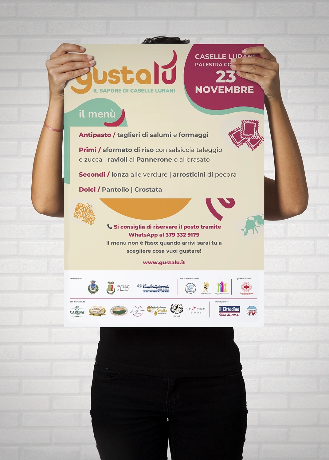 GRAFICA MANIFESTO EVENTO SAGRA